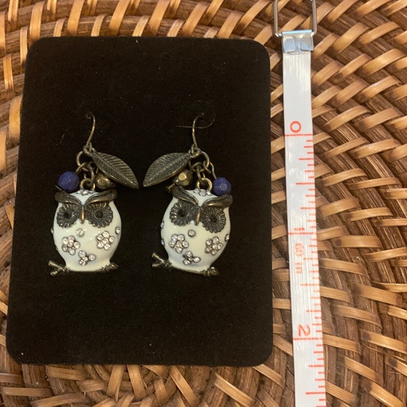 🌻2 for $15🌻 Owl Earrings - Picture 3 of 3